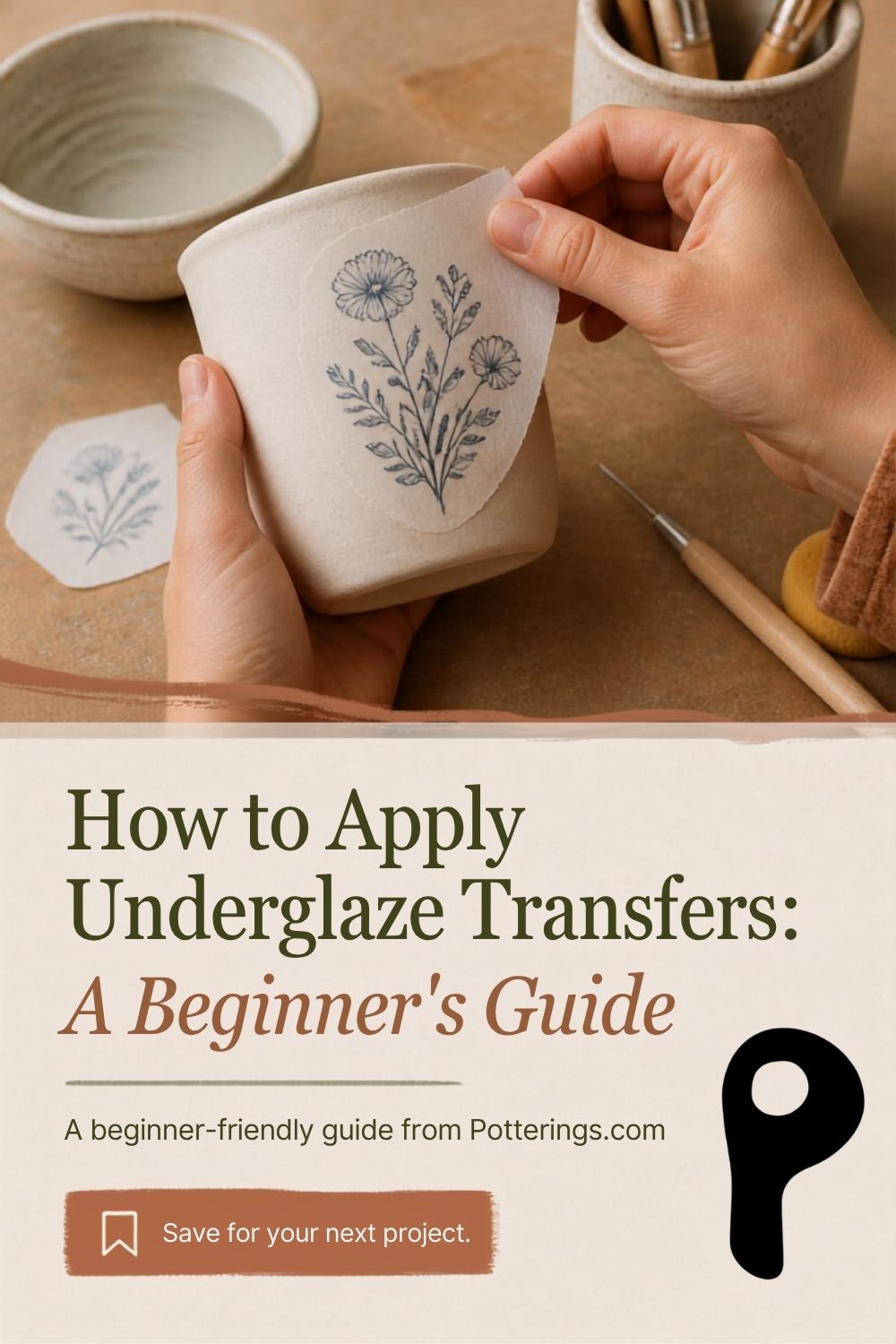 How to Apply Underglaze Transfers: A Beginner’s Guide